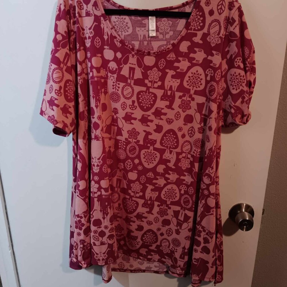 Lularoe womens perfect T disney snow white  3xl
